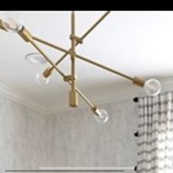 Castell 2 Globe Mid-Century Modern LED Pendant, Matte Black  Mid-Century Modern Interior Lighting Gold & Black
